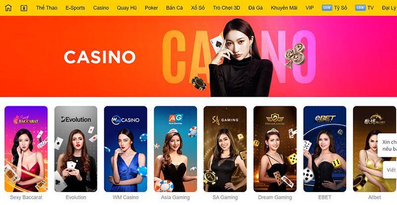Casino online Aw8 đổi thưởng tiền lớn